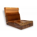 Suporte para Cachimbos Madeira Mod 6 (Suporta 2 cachimbos)